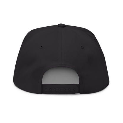 Own Your Name (Flag Colors) Embroidered Flat Bill Cap