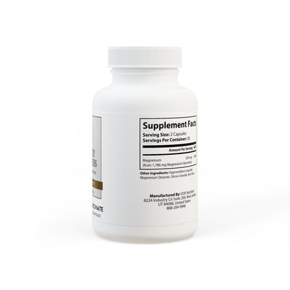 Magnesium Glycinate Supplement (60 Capsules)
