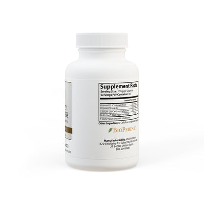 Vitamin K2 + D3 Supplement (60 Capsules)