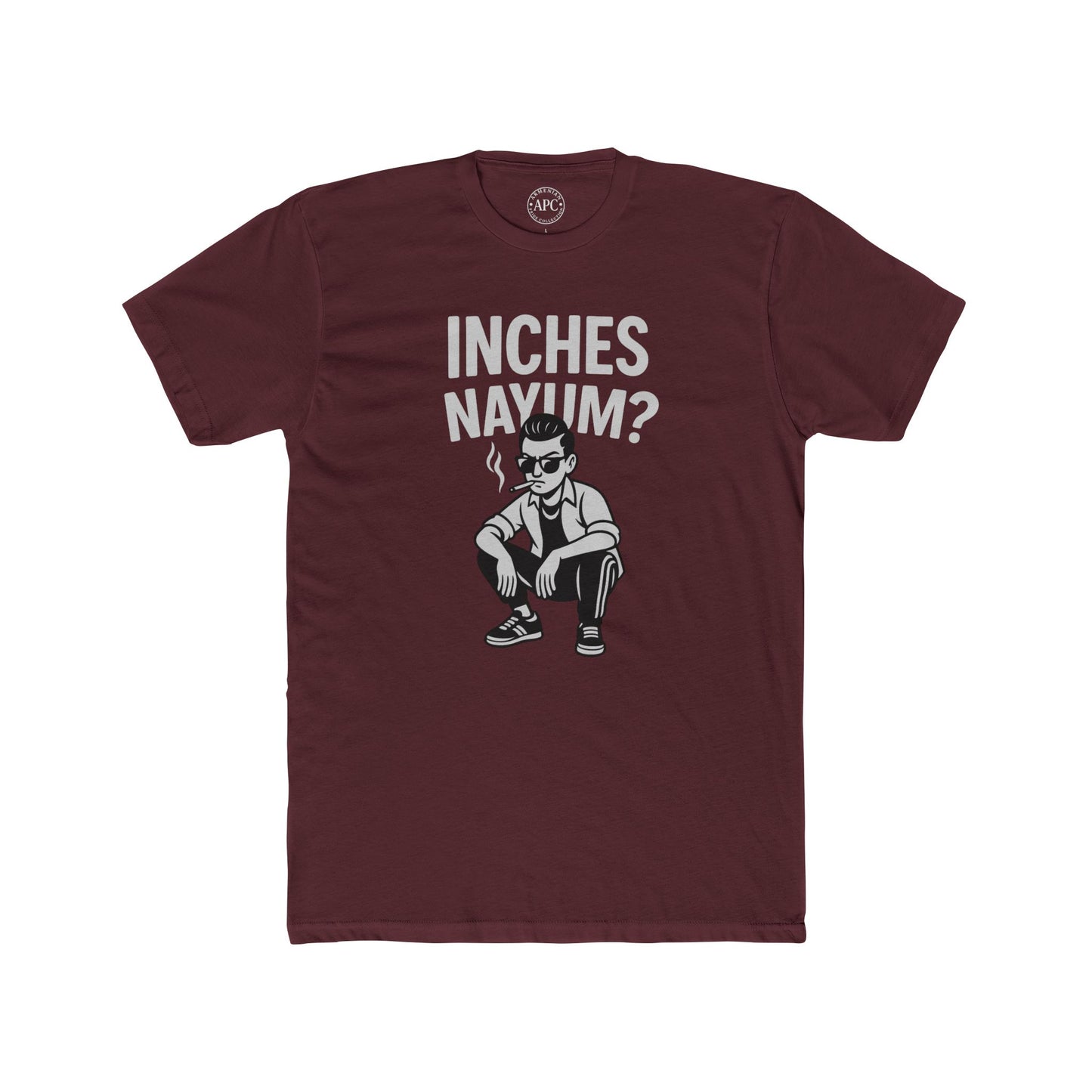 Inches Nayum Unisex Cotton Crew Tee