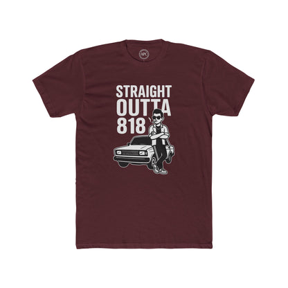 Straight Outta 818 Unisex Cotton Crew Tee