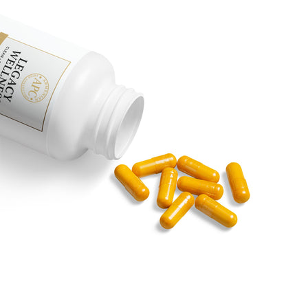 Turmeric with BioPerine® (Black Pepper Fruit Extract) Supplement (60 Capsules)