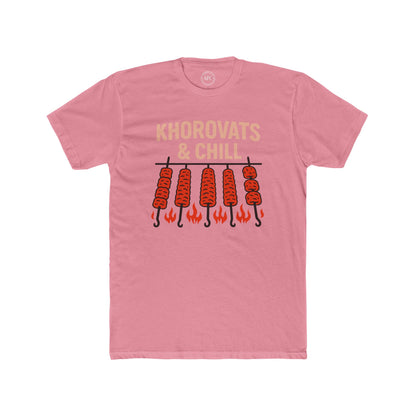 Khorovats and Chill Unisex Cotton Crew Tee