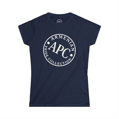 APC Logo Tilted Women's Softstyle Tee