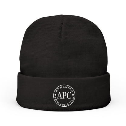 APC Embroidered Knit Beanie