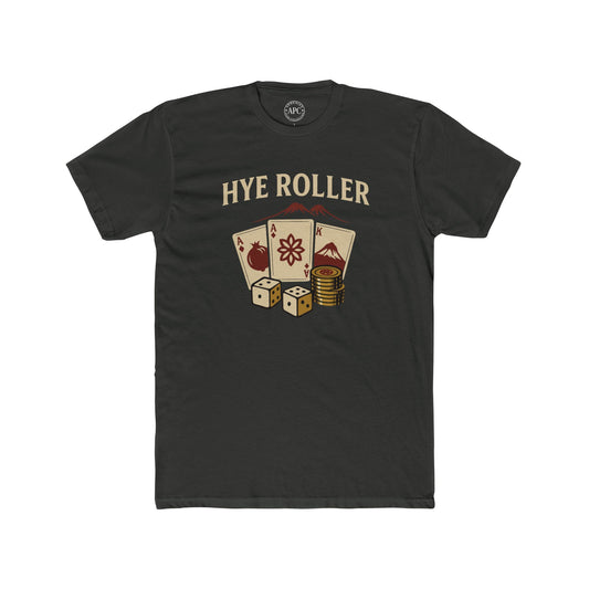 Hye Roller Unisex Cotton Crew Tee
