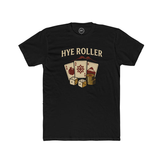 Hye Roller Unisex Cotton Crew Tee