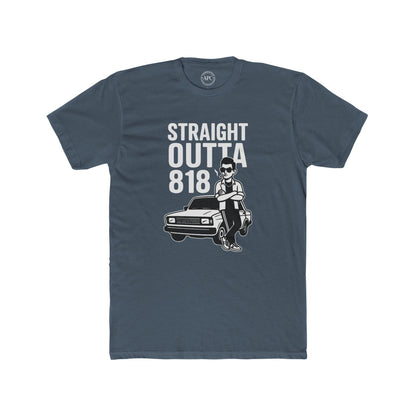 Straight Outta 818 Unisex Cotton Crew Tee