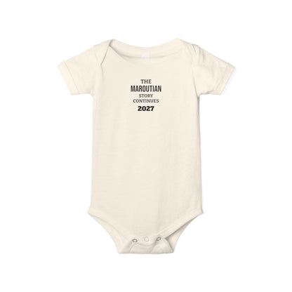 The Story Continues (Personalized) Baby Announcement Onesie