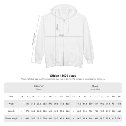 Love Anyway WW MM Embroidered Zip Hoodie