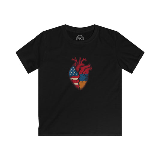 One Heart (Kids) Softstyle Tee