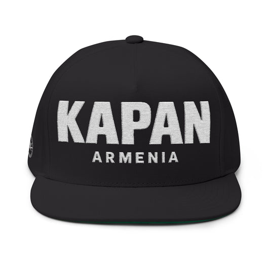 Kapan Embroidered Flat Bill Cap