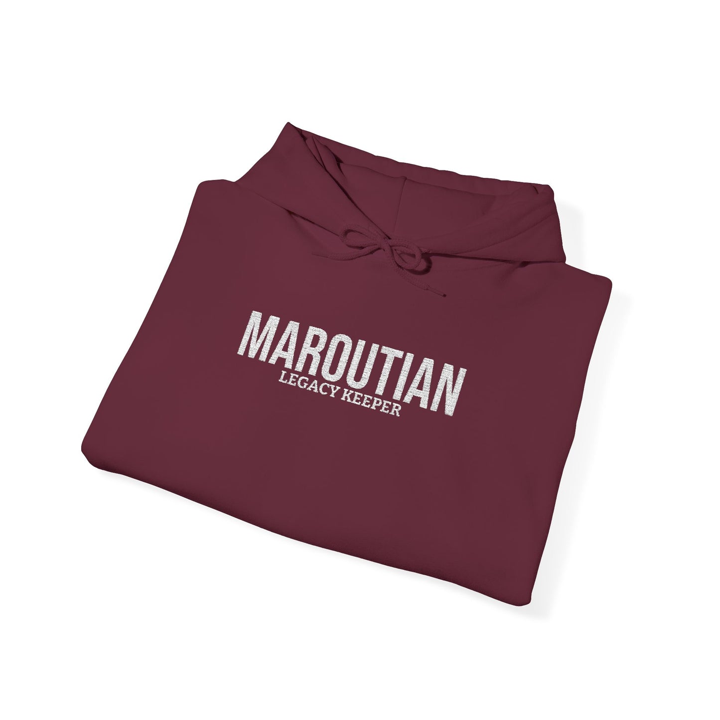 Legacy Keeper (Personalized Name White) Embroidered Hoodie