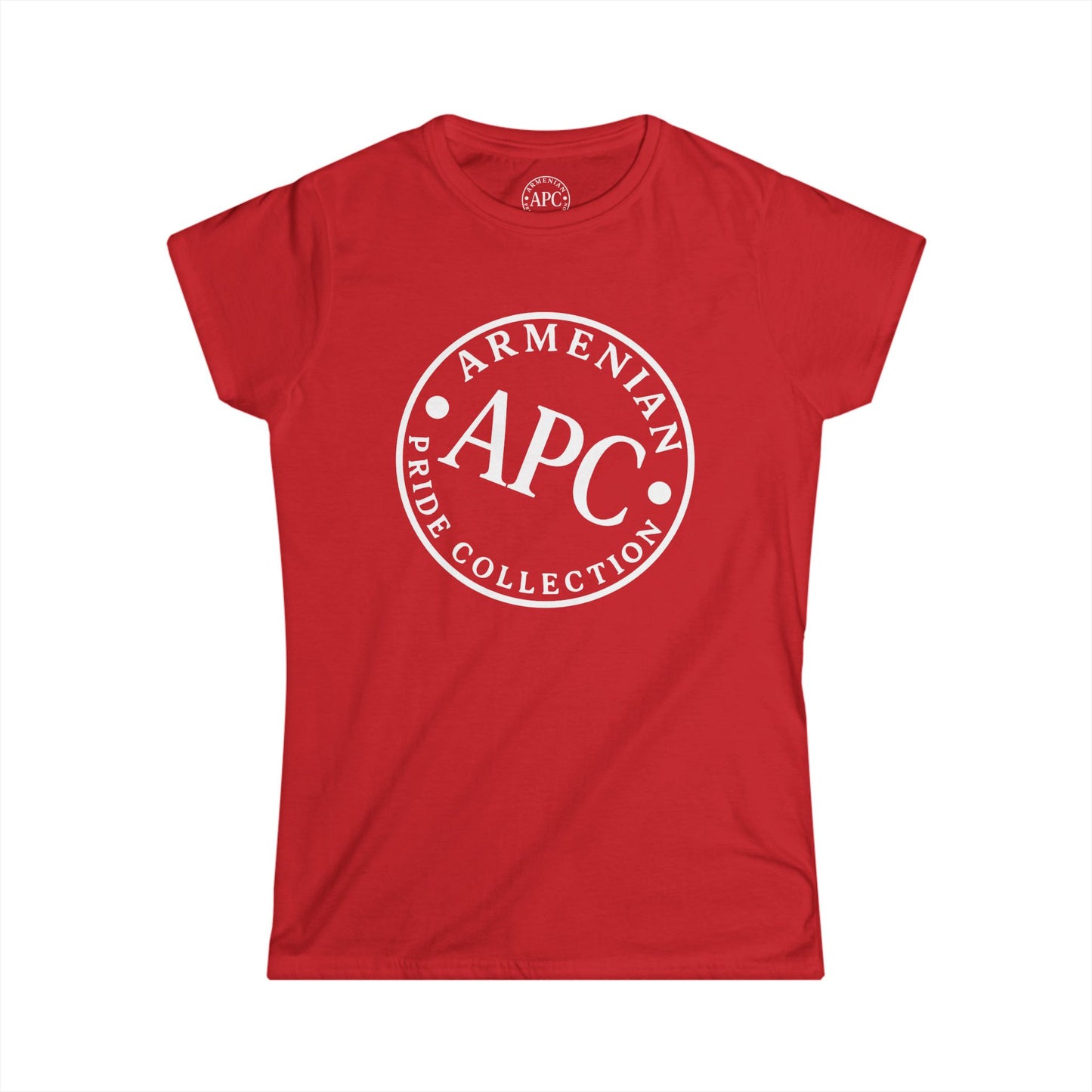 APC Logo Tilted Women's Softstyle Tee