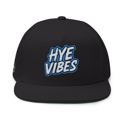 Hye Vibes Embroidered Flat Bill Cap