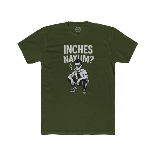 Inches Nayum Unisex Cotton Crew Tee