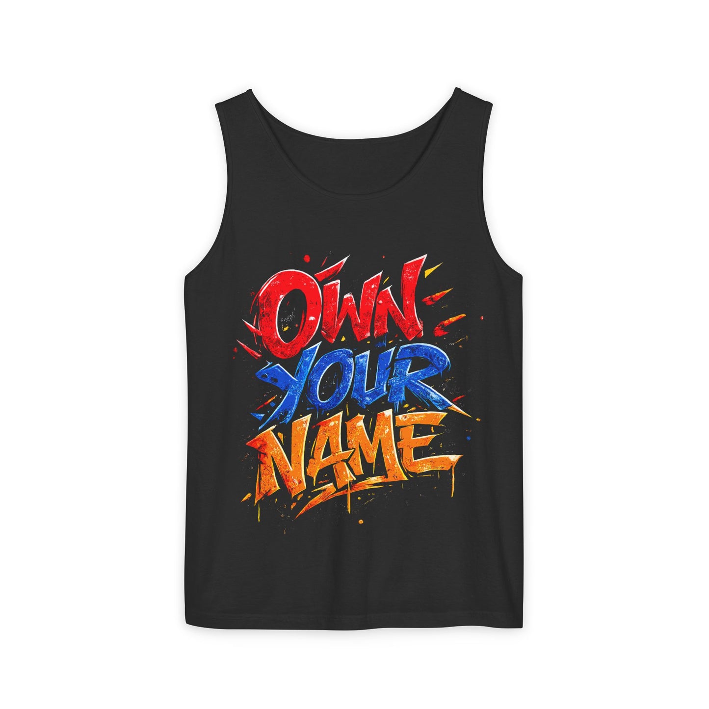 Own Your Name (Flag Colors) Tank