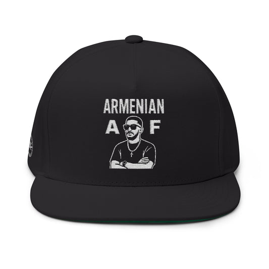 Armenian AF Embroidered Flat Bill Cap