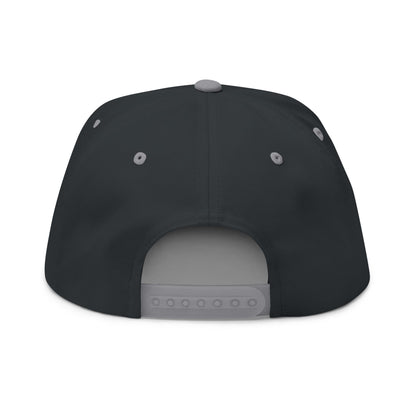 Vintage Icon Embroidered Flat Bill Cap