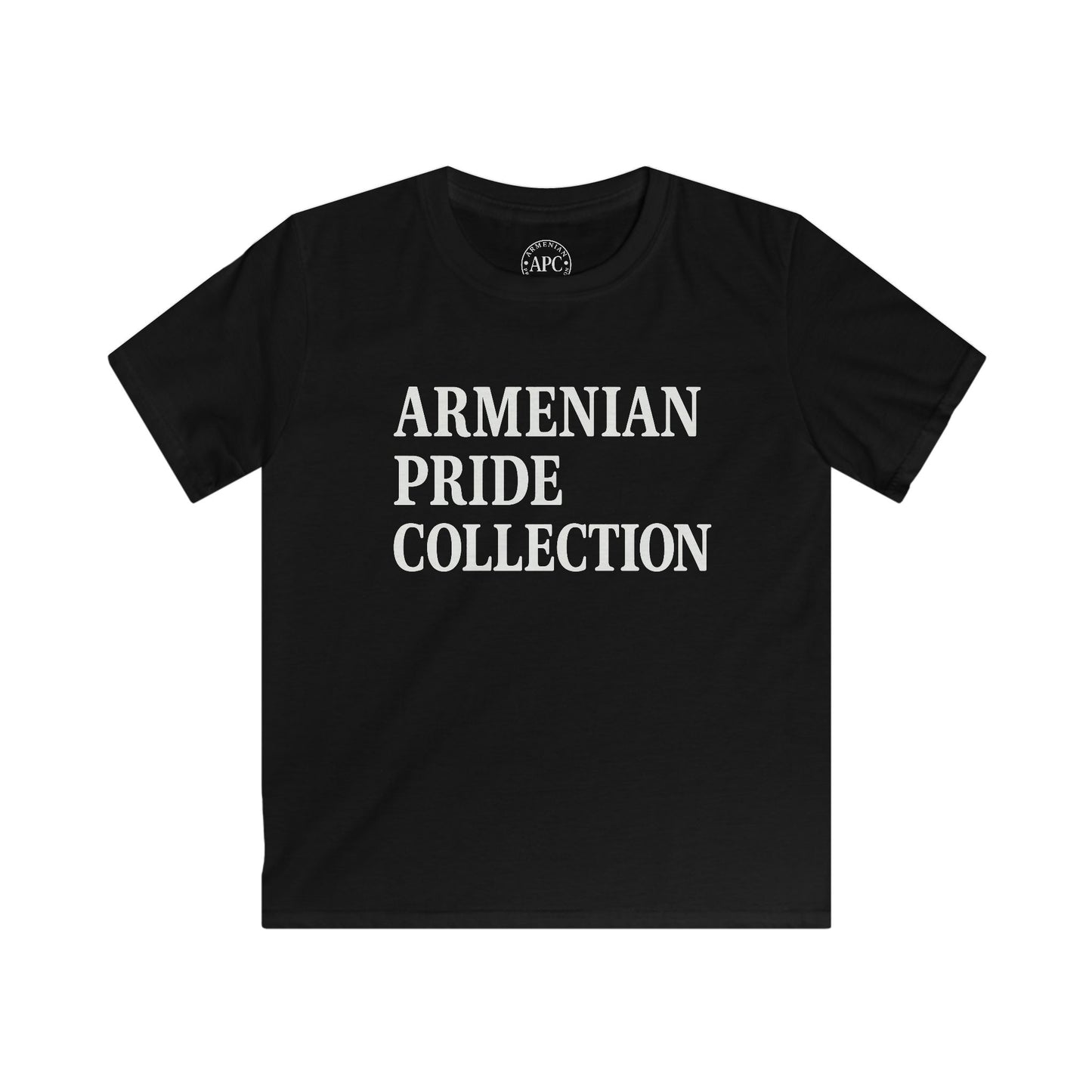 The Standard (BnW Lettering) (Kids) Softstyle Tee