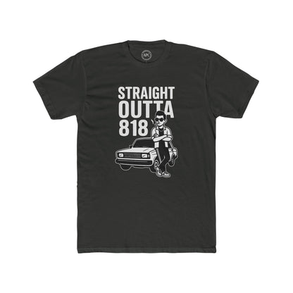 Straight Outta 818 Unisex Cotton Crew Tee